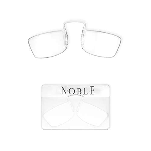 Noble Small Reading Glasses (3 Pack) - Rimless Readers with 3 Wallet Credit Card Holders and 1 Cell Phone Case - Pocket Magnifying Cheaters for Men and Women (+1.75)